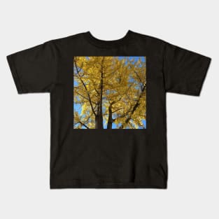 Golden Branches Kids T-Shirt